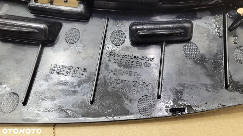 MERCEDES CLA W118 ŚLIZG ZDERZAKA LEWY PRZÓD A1188855000 - 6