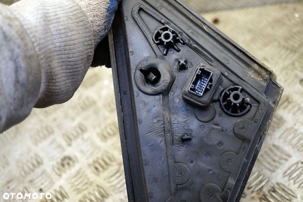 LUSTERKO ELEKTRYCZNE PRAWE LAGUNA III PH1 TEKND 8-PIN SZARY RENAULT 2007-2012 - 4