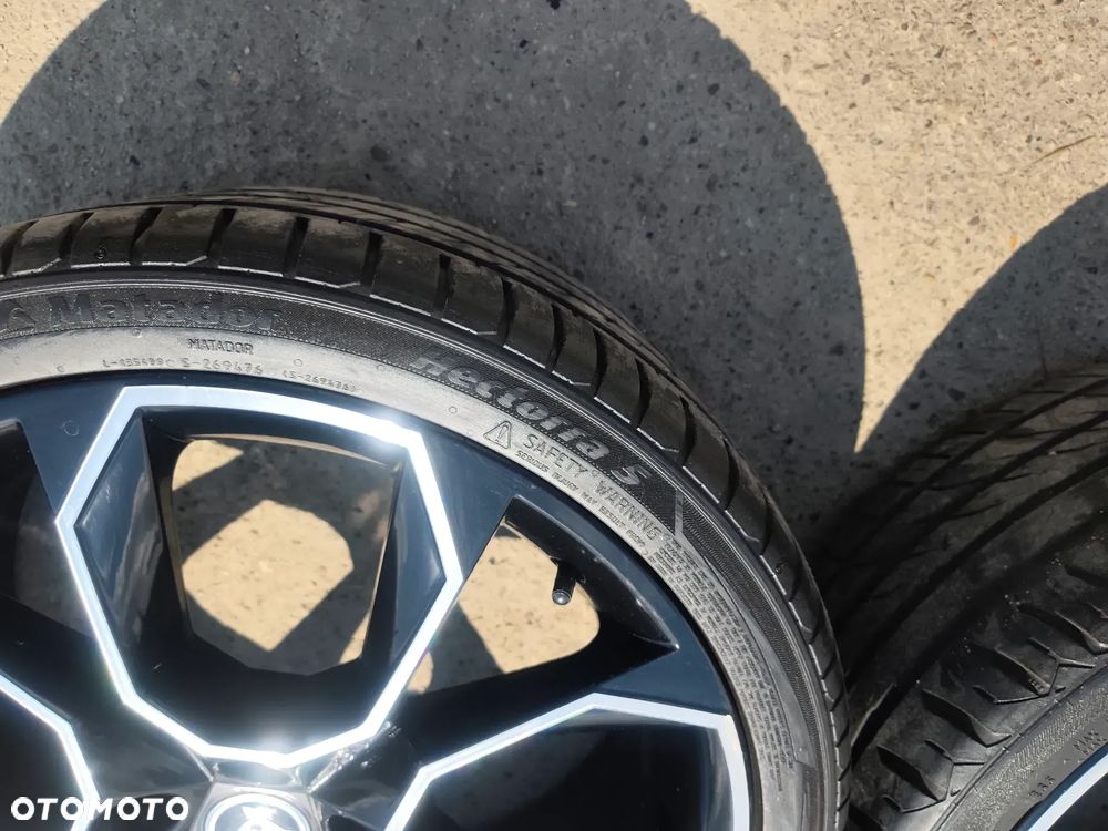 5x112 Felgi Aluminiowe Alufelgi Oryginalne 19 Koła Letnie Lato Skoda Octavia 5E 5E0 RS VRS 3 III 4 IV 2 II SUPERB SEAT Cupra Leon FR TOLEDO ALTEA EXEO AUDI A3 8V 8P A4 B5 B6 B7 A6 C5 A4 VW Passat Golf 6 7 GTI GTD Touran CADDY JETTA Legnica ALU-RAD 235/35 25r. 6,5mm - 27