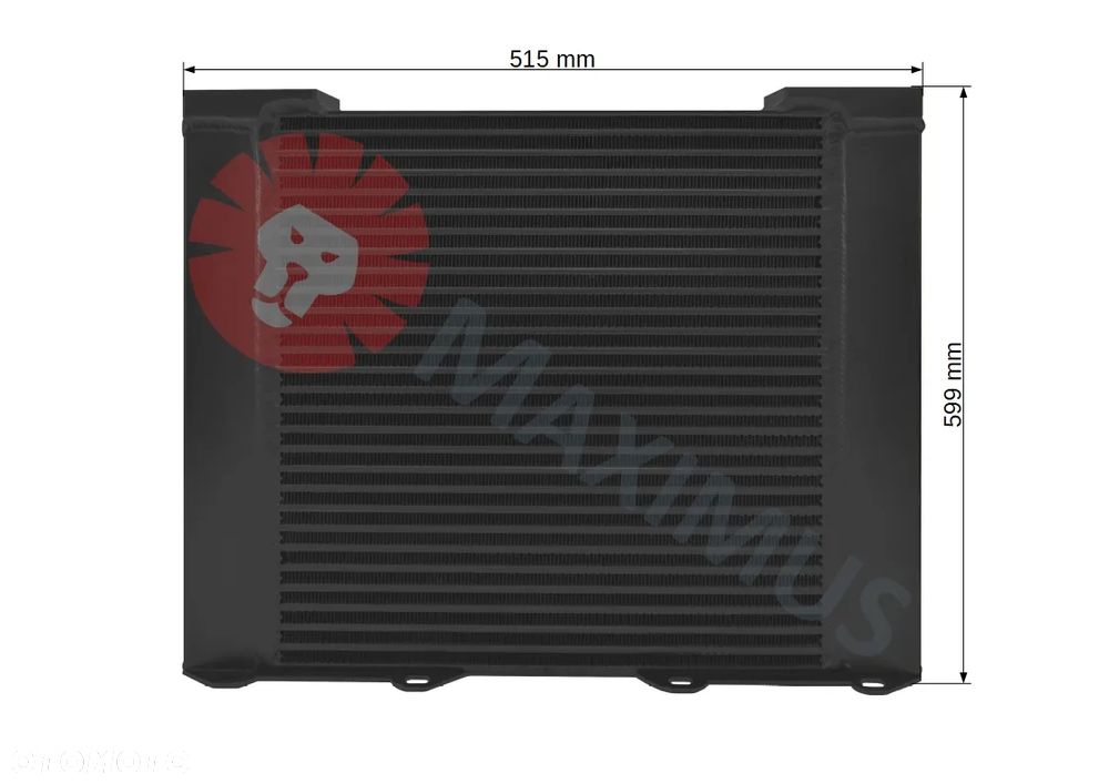 NOWA CHŁODNICA WODY DEUTZ SILNIK BF 6M1013C 04203702 04205242 04206242 04251402 04251402KZ 04259462 04259462KZ - 4