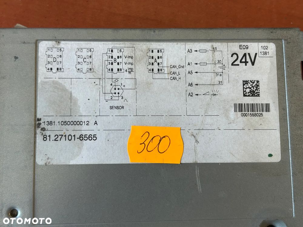 TACHOGRAF 81271016565 MAN TGL TGM TGS TGX TGA - 4