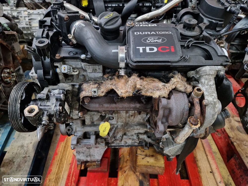 Motor usado F6JA FORD FUSION 1.4 TDCI 68CV FIESTA F6JB - 2