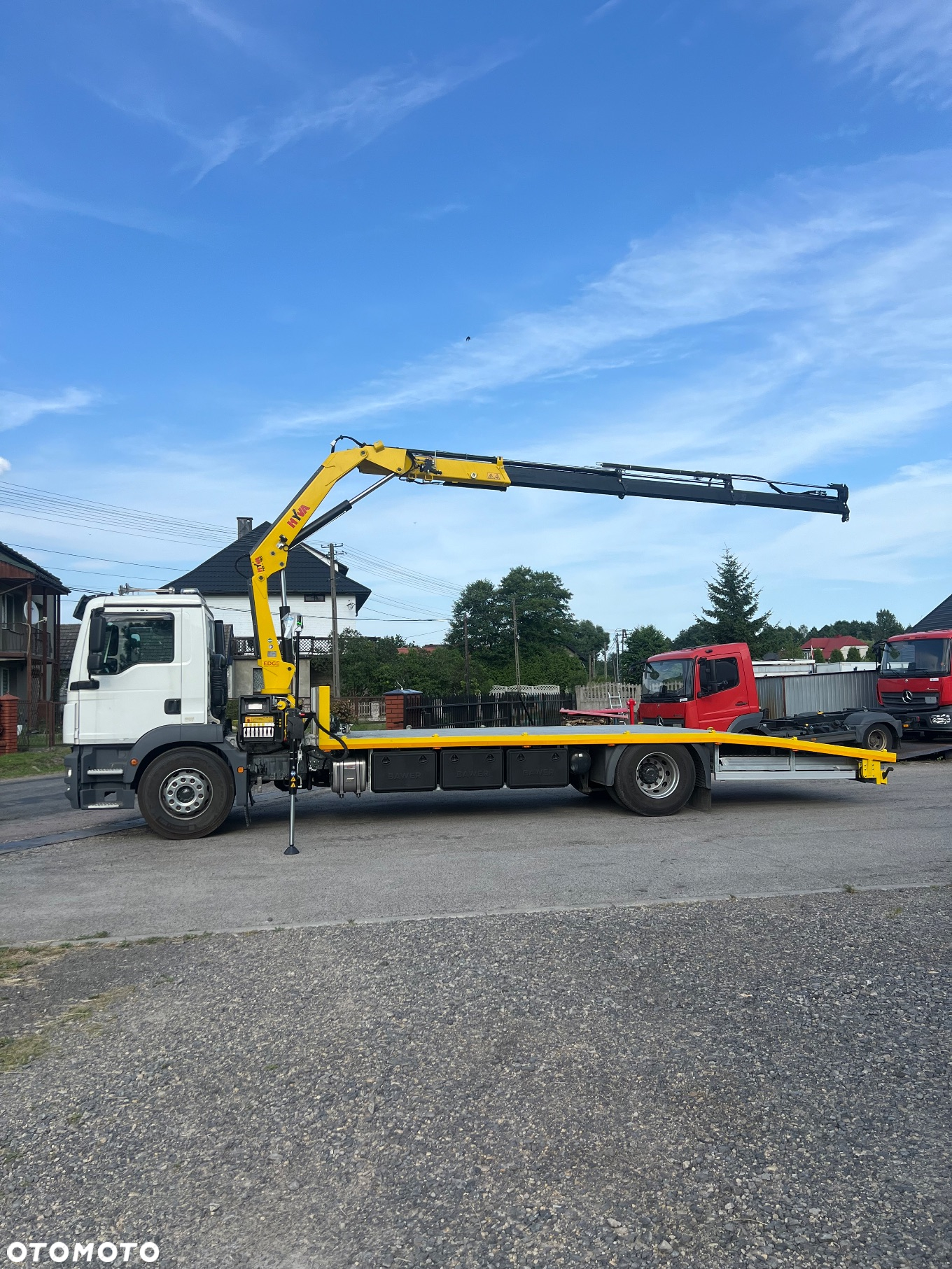 MAN TGM 18.290 Specjalny Nowy Najazd + Nowy żuraw HDS HYVA HB90 Radio TGS TGX Atego Axor Antos Volvo Scania - 5