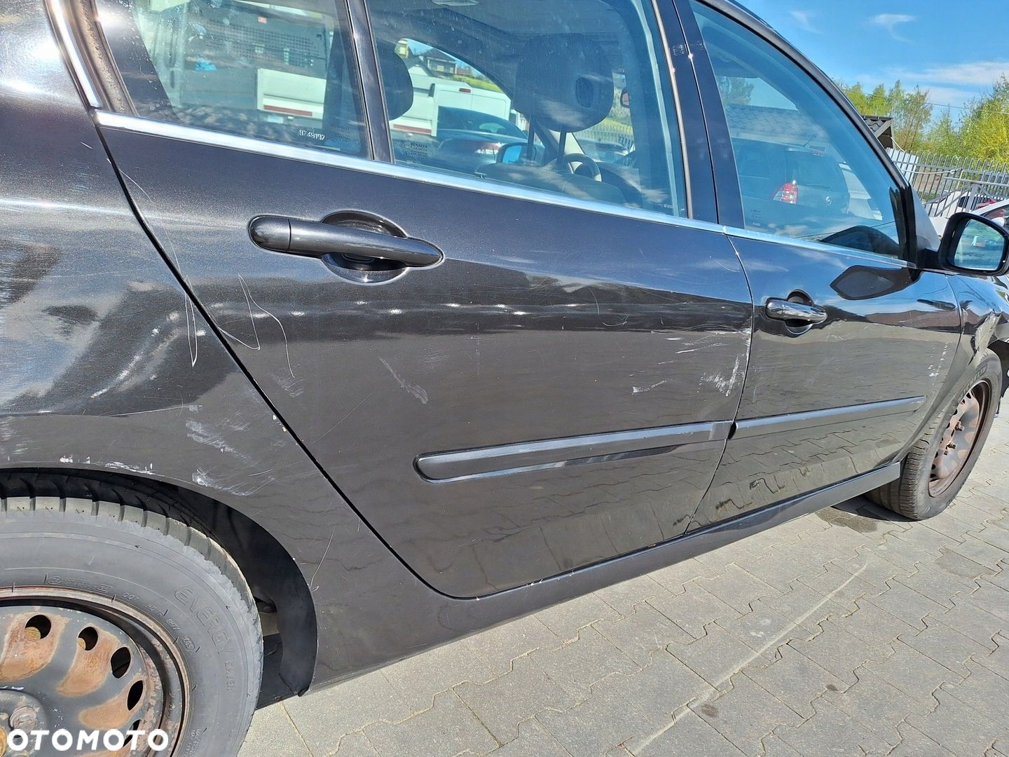 RENAULT LAGUNA 3 III 5D LIFTBACK HATCHBACK 07-15 DRZWI TYŁ PRAWE NV676 - 3