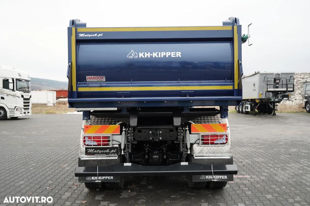 MAN TGS 41.480 / 8x6 / BASCULANĂ SPATE / MANUAL / NOU NOU / KH-KIPPER / - 24