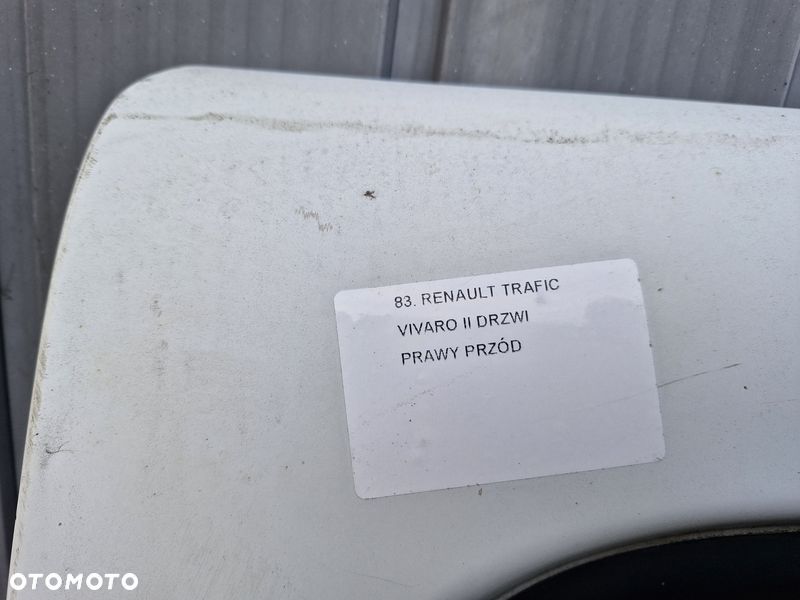 renault trafic ii drzwi prawy przód przednie prawe - 2