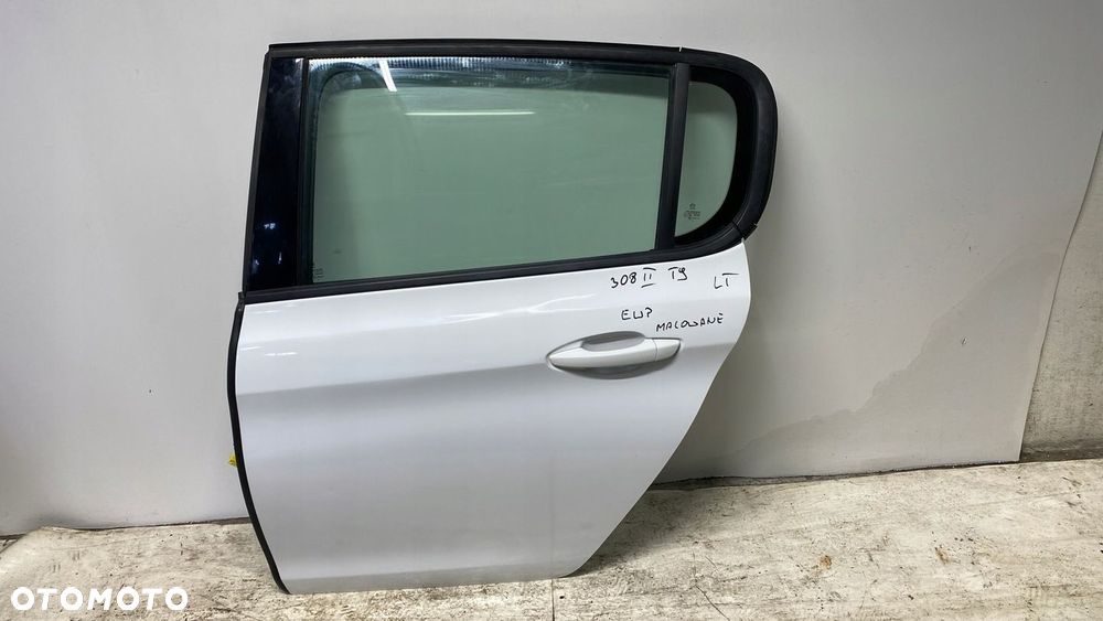 PEUGEOT 308 II T9 HB DRZWI LEWE LEWY TYŁ TYLNE EWP 13-20 - 2