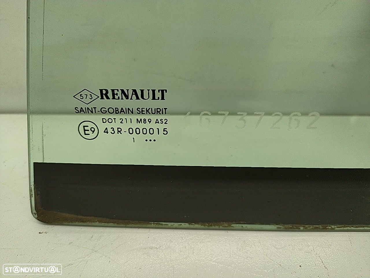 Vidro Pequeno Porta Tras Esquerda Renault Megane Iii Grandtour (Kz0/1) - 2