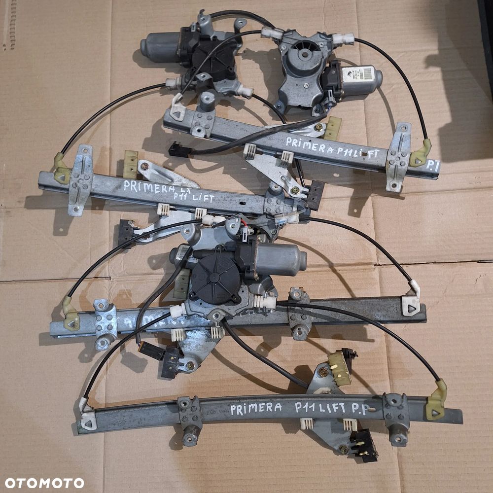 PODNOSNIK MECHANIZM SZYB SZYBY PRAWY LEWY PRZOD TYL PRIMERA P11 - 3