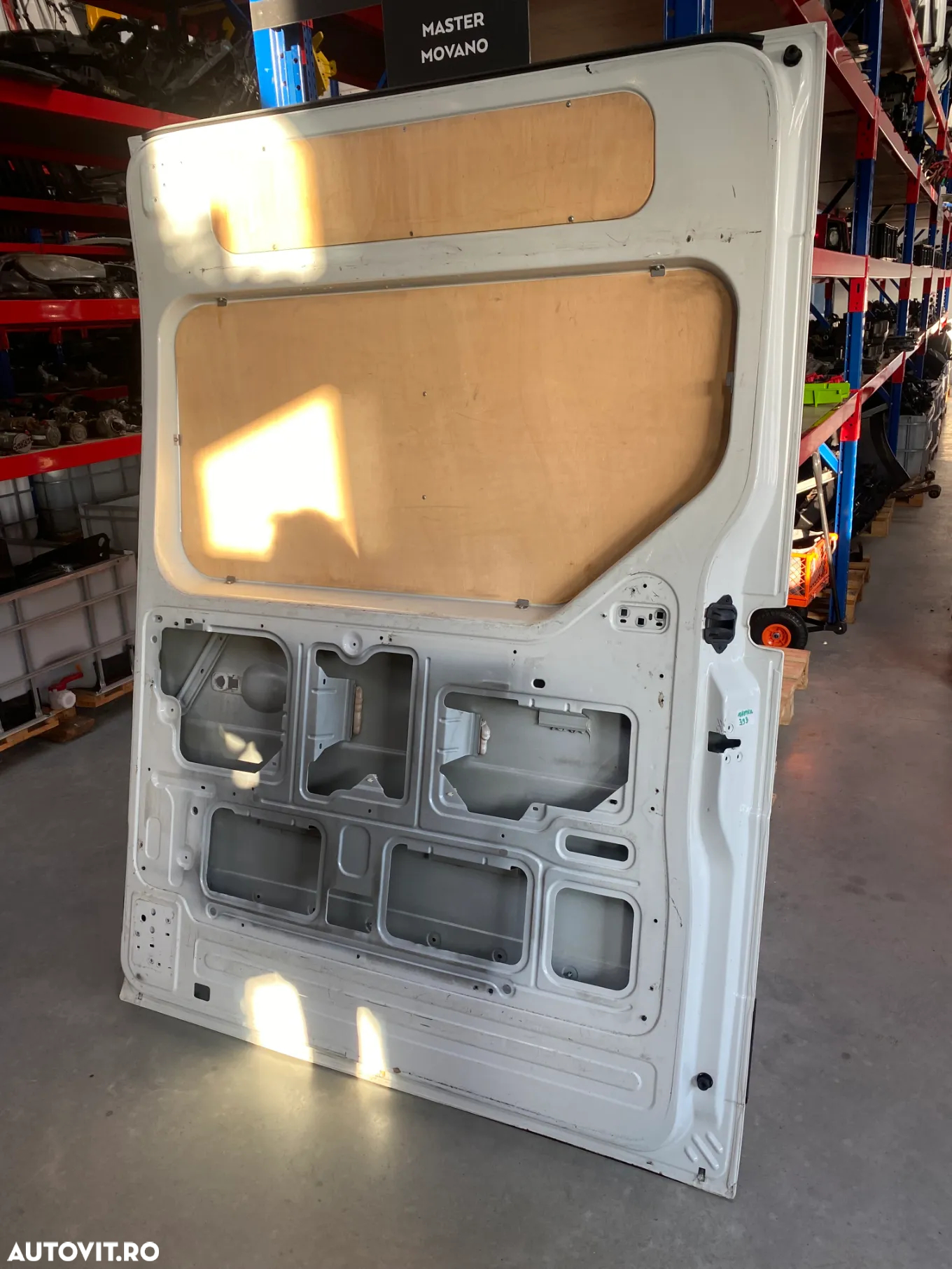 Usa culisanta model inaltat cu tabla pentru Renault Master  / Opel Movano Euro 5 (2010-2016) an - 8