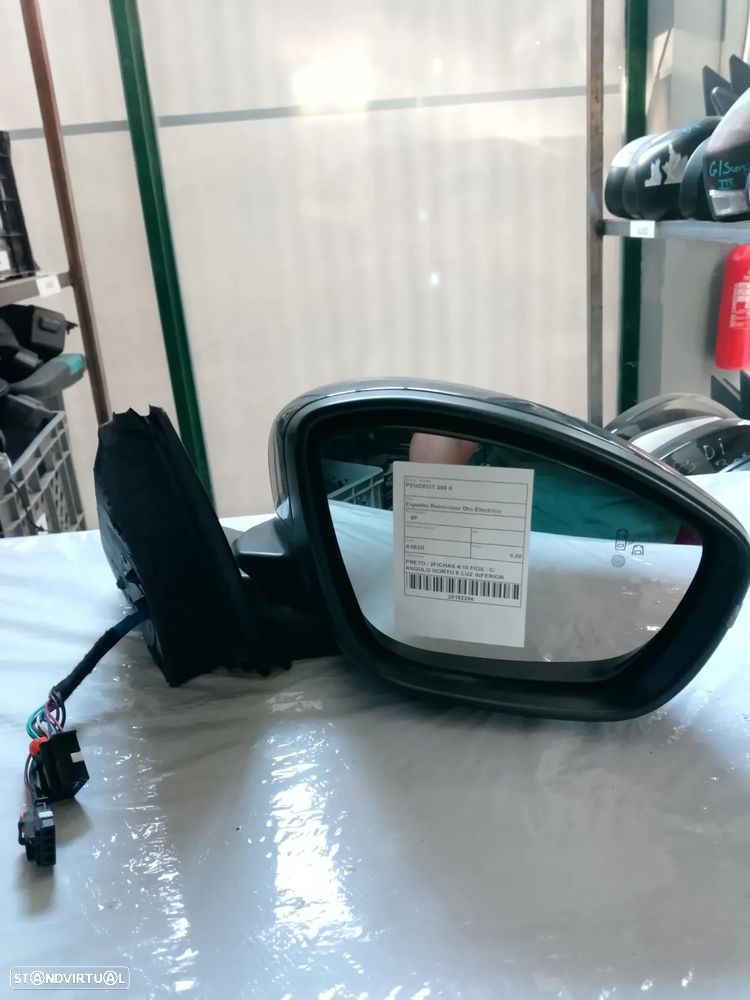 RETROVISOR DIREITO PEUGEOT 208 II 19-