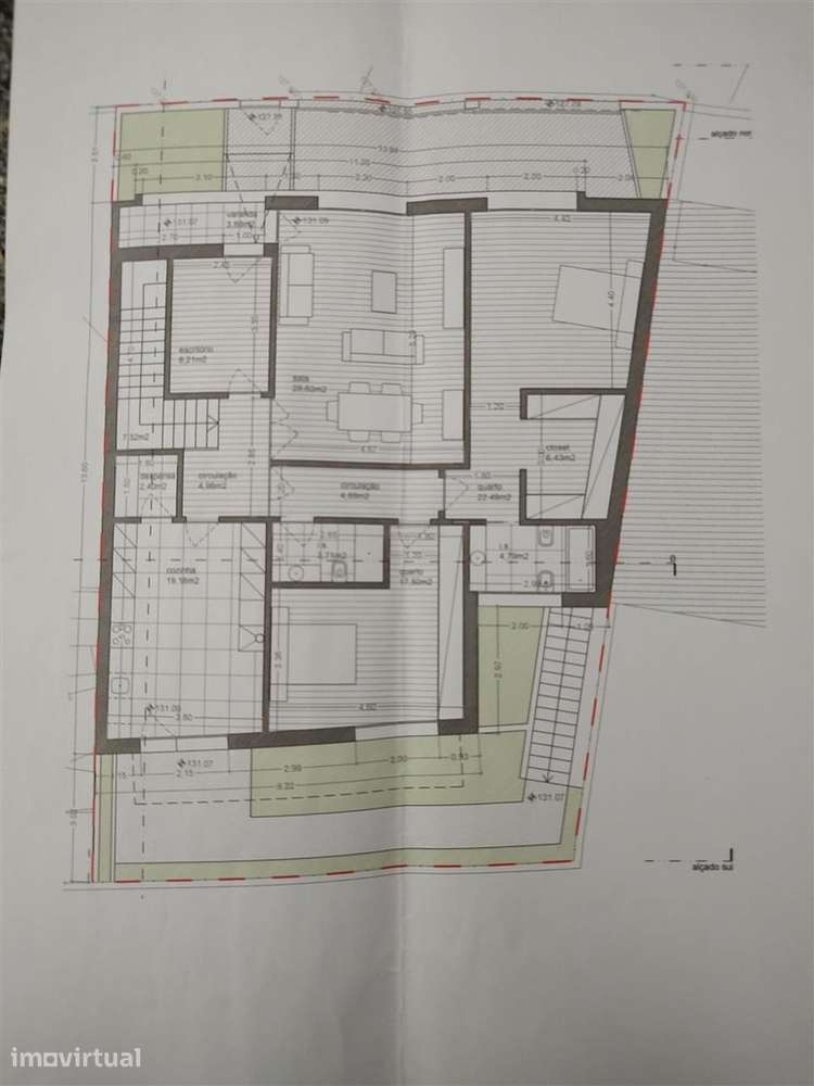 Lote de terreno próximo do Lidl Santa Clara com projeto aprovado para - Grande imagem: 2/5