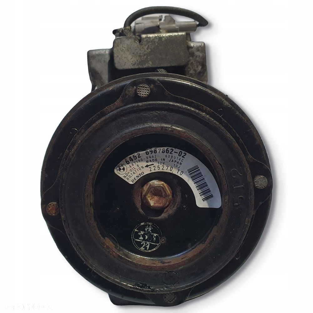 SPRĘŻARKA KLIMATYZACJI BMW E87 E90 E91 2.0 D pompa 6987862 - 6