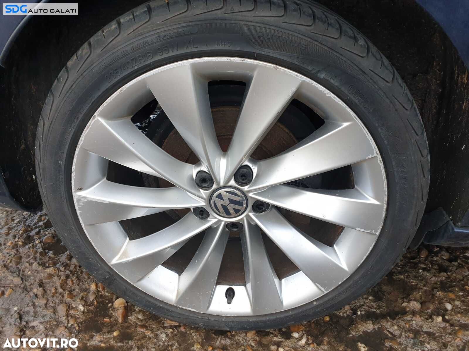Set 4 Jante Roti Aliaj INTERLAGOS 235 40 18 R18 5x112 Seat Altea 2004 - 2013 Cod 3C8601025D [C3822] - 10