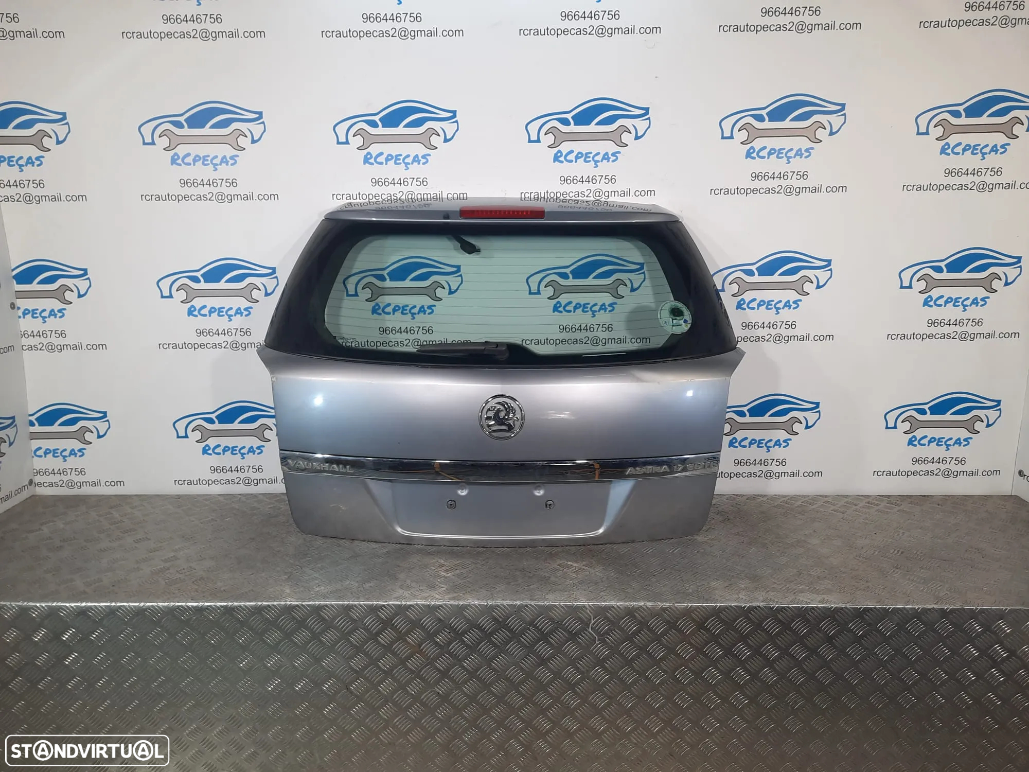 .PORTA TAMPA MALA OPEL ASTRA H CARAVAN MOTOR PUXADOR VIDRO - 2