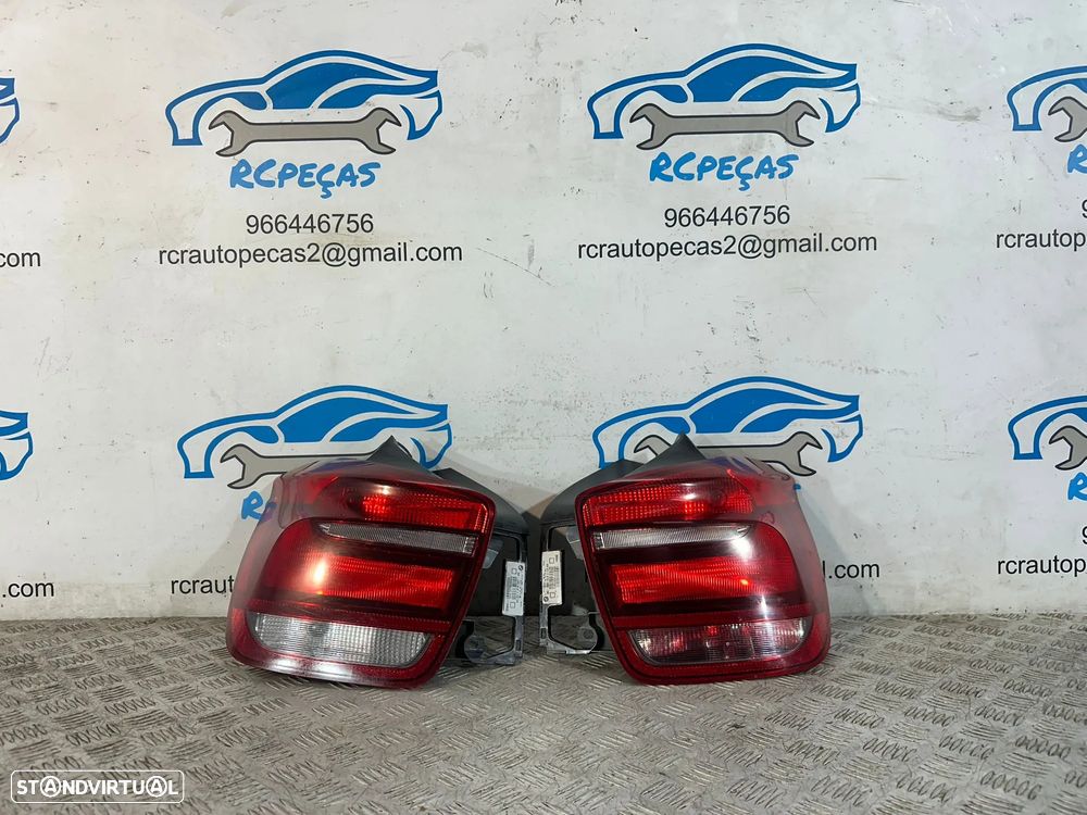 .Farolins Tras Traseiros Esquerdo Direito Originais BMW Serie 1 F20 5 portas F21 2 portas 2011 - 2019 - 2