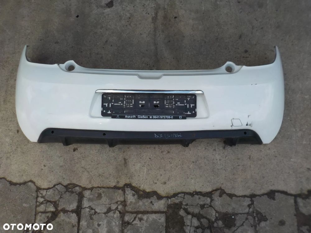 CITROEN DS3 ZDERZAK TYŁ POD PDC  EWP/KGA - 1