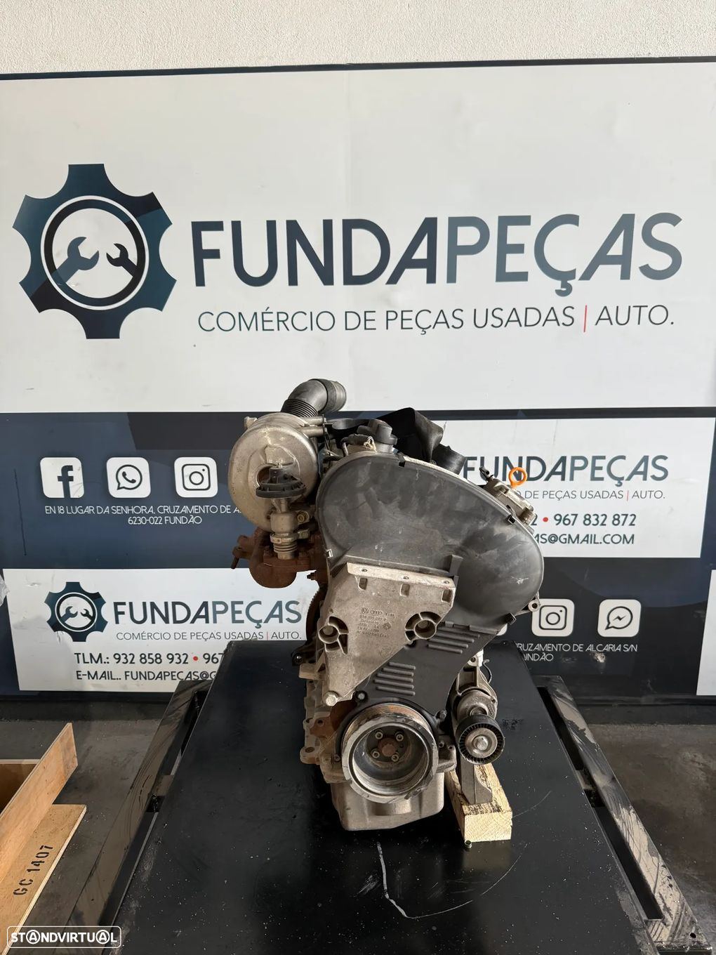 Motor Seat Ibiza 6L 1.9D 64Cv Ref: ASY - 2