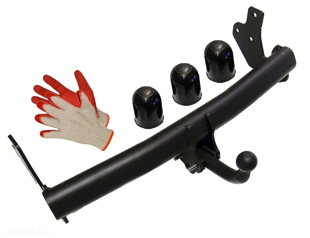 STEINHOF HAK HOLOWNICZY Z KULA ODKRĘCANĄ+KAPTURKI do FIAT SCUDO 2II 2007-2016 L1+L2+MAX VAN - 3