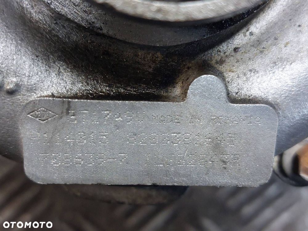 TURBOSPRĘŻARKA TURBINA RENAULT LAGUNA II 1.9 DCI 8200381645 ID: 239445 - 5