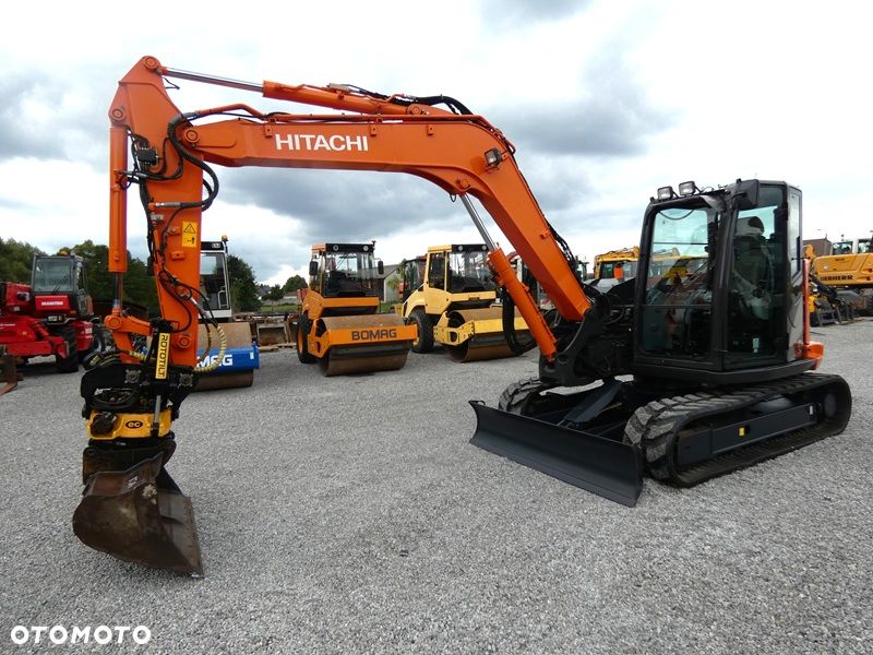 Hitachi ZAXIS 85USB / ROTOTILT / Tylko 5.541mtg / Nowe gasienice / - 7
