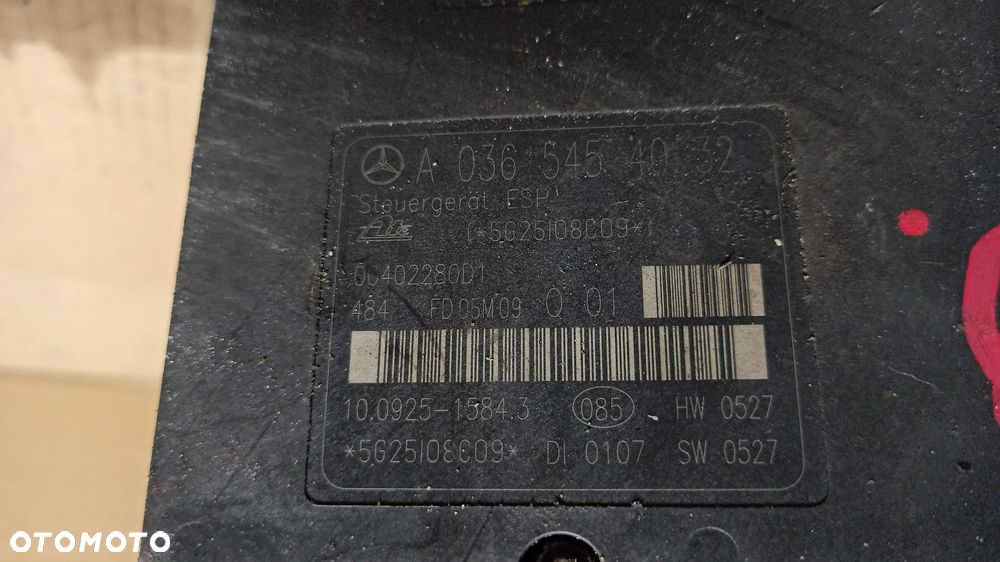 # POMPA ABS MERCEDES W203 nr A0064310312 / A0365454032 - 6