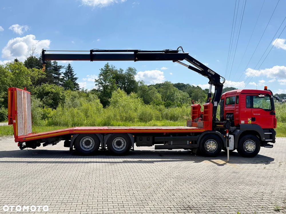 MAN TGS 35.360 * LAWETA 7,80 m * HIAB 166 E - 2 HIDUO + PILOT * STAN BDB - 7