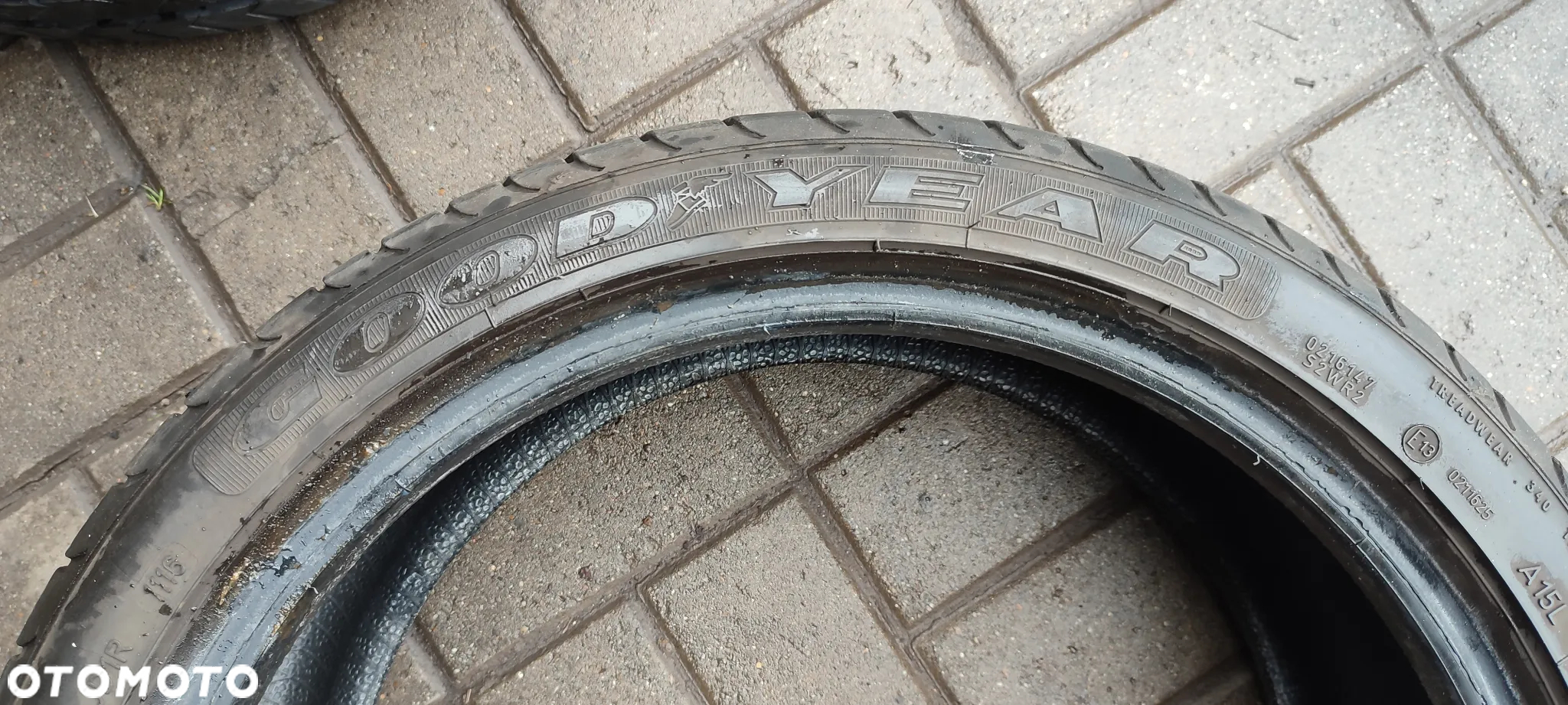 OPONY LETNIE 215/40R17 87W GOODYEAR EFICENTGRIP (1116) LATO 6mm PARA 2SZTUKI - 3