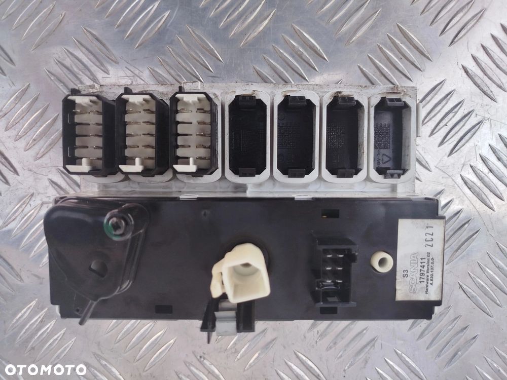 PANEL OGRZEWANIA KLIMATYZACJI MANUAL SCANIA R - 3