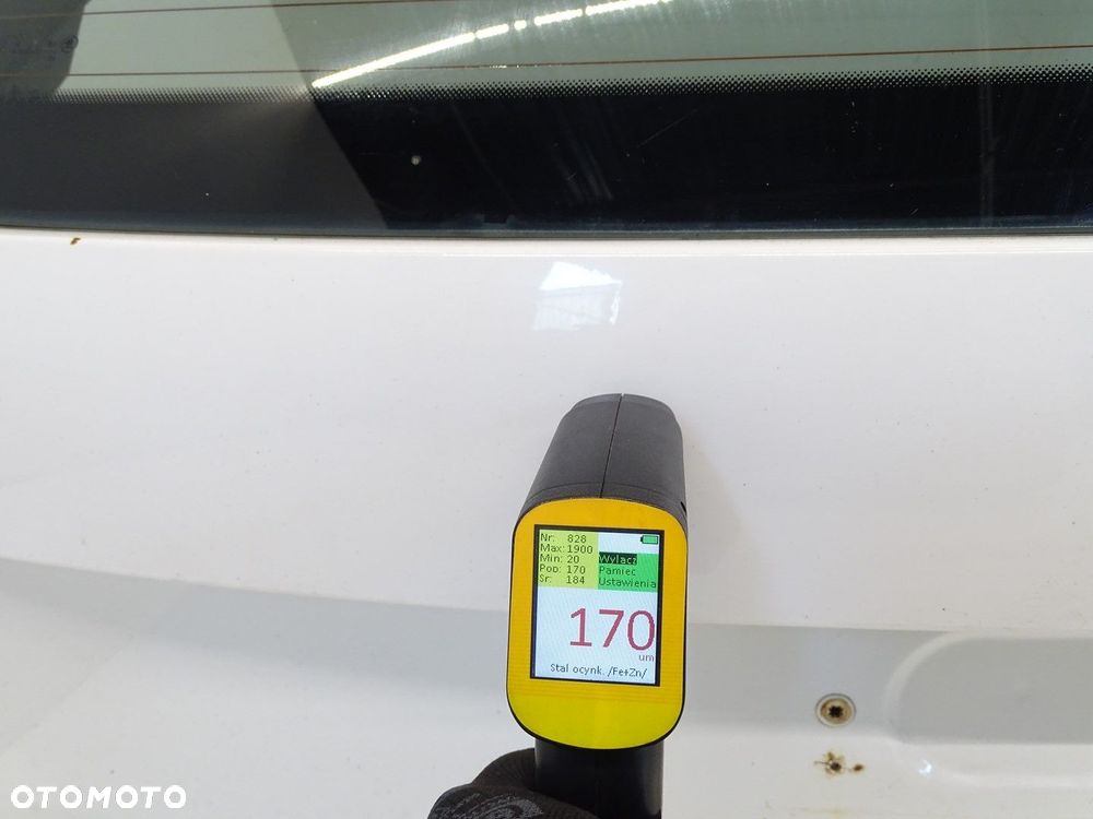 KLAPA TYŁ TYLNA BAGAŻNIKA Z SZYBĄ SKODA OCTAVIA III 5E KOMBI BIAŁA LF9E - 12