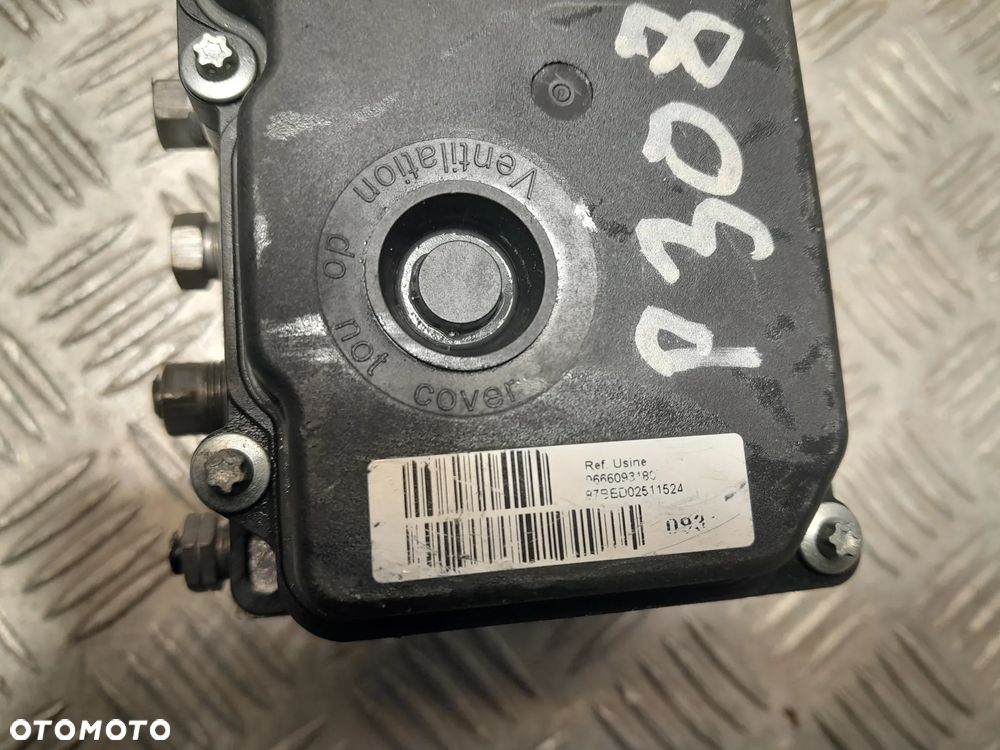 PEUGEOT 308 1.6 HDI POMPA HAMULCOWA ABS 9666093180 - 8