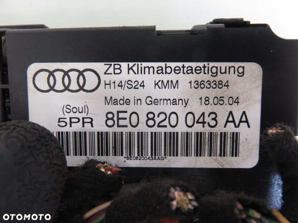 KLIMATRONIK AUDI A4 B6 8E0820043AA - 3