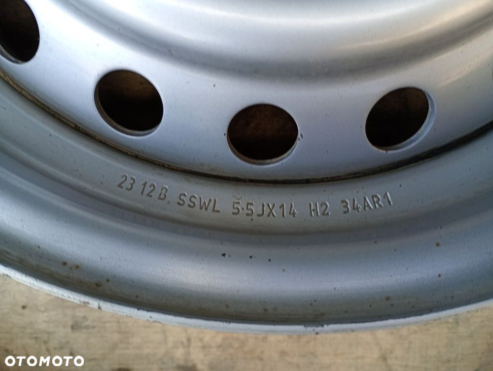 felga stalowa do przyczepy lawety ET30 5x112 5.5Jx14H2 R14 - 3