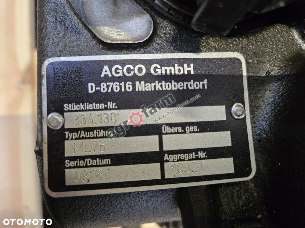Skrzynia biegów Vario  ML75, Fendt 211, 310 S3 SCR - 4