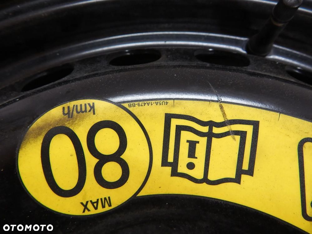 Koło dojazdowe 16 R16 wkład styropian wypełnienie  Ford Focus MK3 10-18 HTB Mondeo kuga c-max galaxy Łuków części - 6