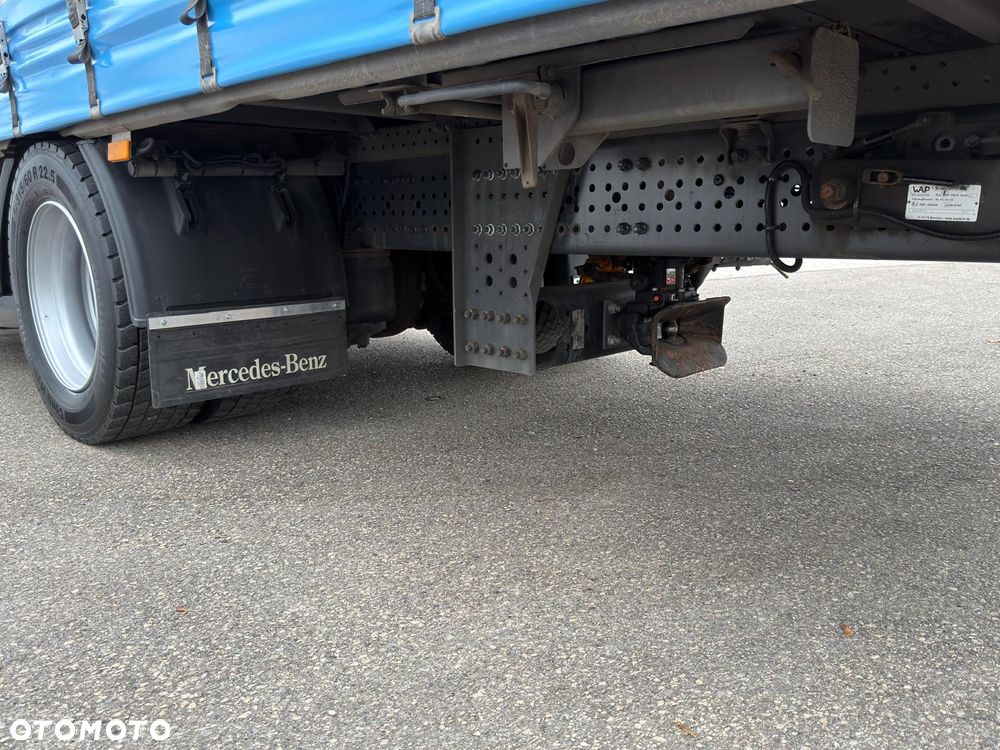 Mercedes-Benz ACTROS 1833 / FIRANKA/ WINDA / NOWY TACHOGRAF G2V2 / NOWE OPONY / 19PALET / 8TON ŁADOWNOŚCI / AUTOMAT / DUŻY SILNIK  / SYPIALKA / SERWISOWANY / 2018 / JAK NOWY  / - 17