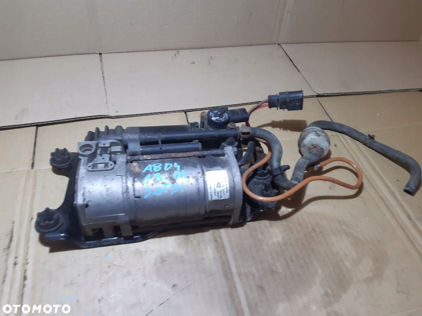 AUDI A8 D4 3.0 TDI KOMPRESOR ZAWIESZENIA 4H0616005C - 10
