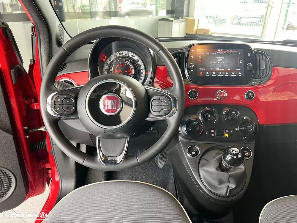 Fiat 500 1.2 Lounge S&S - 9