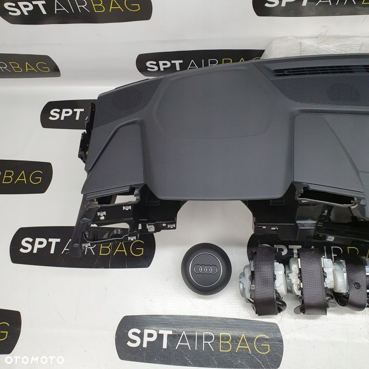 AUDI A3 8Y DESKA ROZDZIELCZA KONSOLA KOKPIT PULPIT PODUSZKI AIRBAG AIR BAG PASY KIT SET - 2