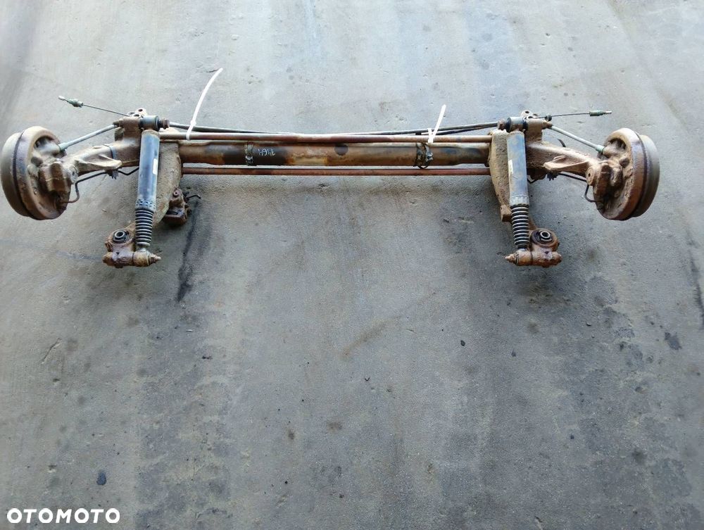 BELKA OŚ ZAWIESZENIA TYŁ BĘBNY BEZ ABS PEUGEOT 206 I HB 3D - 1