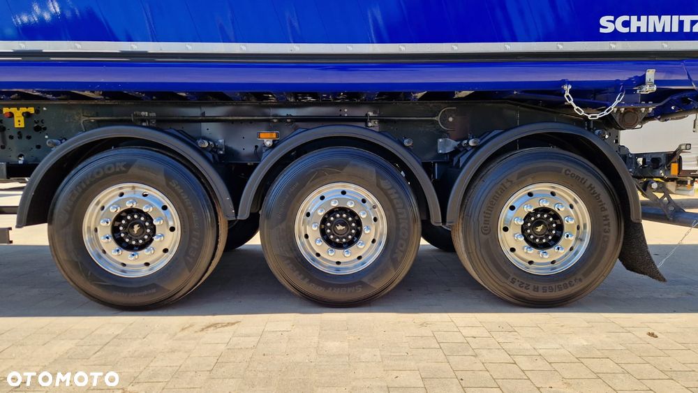 Schmitz Cargobull * WYWROTKA * KLAPO-DRZWI * ALUFELGI * OŚ POD * SUPER STAN * - 16