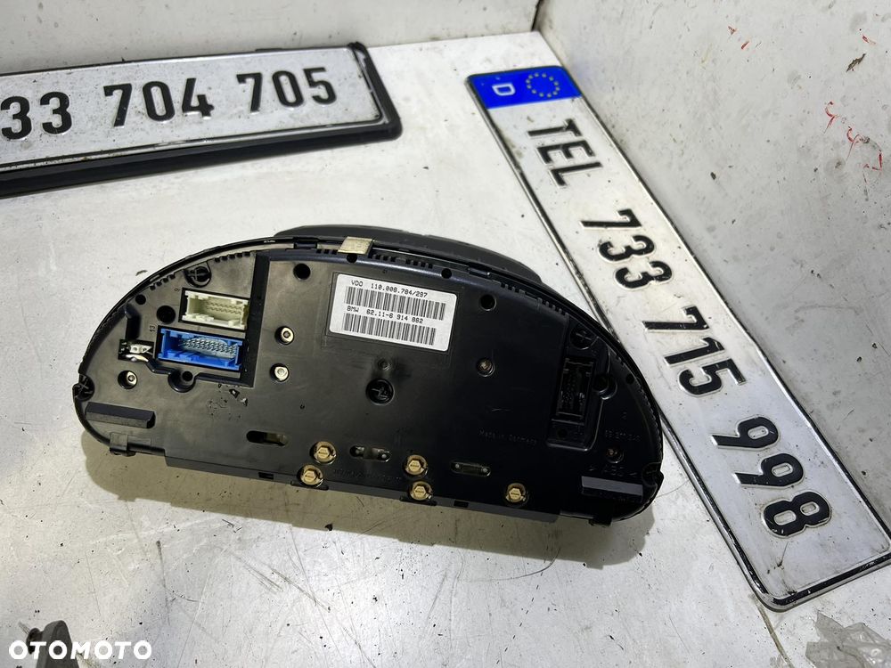 Licznik Bmw e39 diesel 281 tys km przebieg ładny ramki czarne w koło - 3