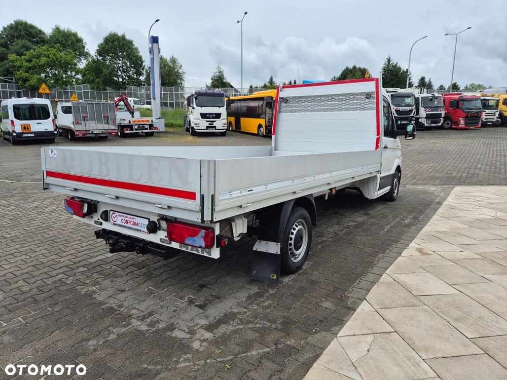 MAN TGE 3.180 2.0 TDi DSG / SKRZYNIA / DŁUGA / ALUMINIOWA / BEZWYPADKOWY / SERWISOWANY / STAN WZOROWY / EURO 6 - 6