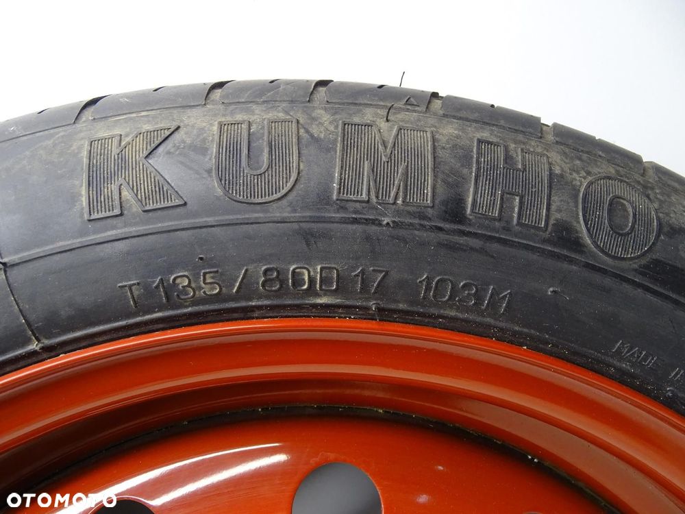 KOŁO DOJAZDOWE ZAPASOWE 135/80R17 5X114,3 52910-2M910 HYUNDAI I40 - 3