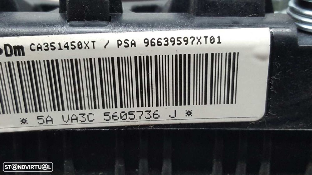 AIRBAG FRENTE ESQUERDO PEUGEOT PARTNER (S2) COMBI PLUS - 5