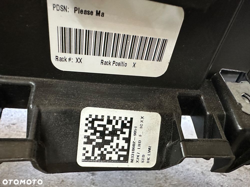 KOMPLETNA KONSOLA Z AIRBAG MERCEDES-BENZ EQB NIEREGENEROWANA - 6