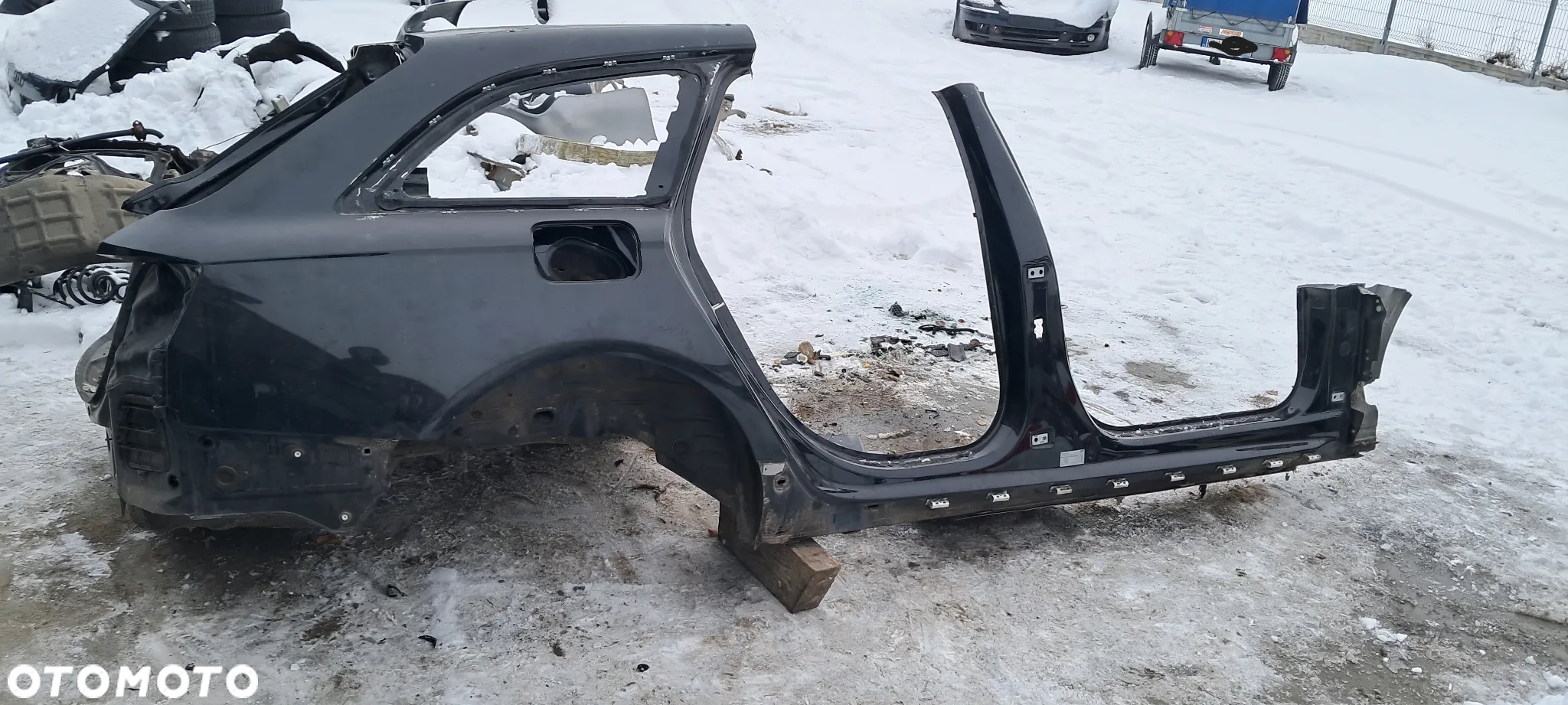 Ćwiartka Błotnik Próg Słupek Wanna Pas Tyłu Audi A6 C7 Kombi - 3