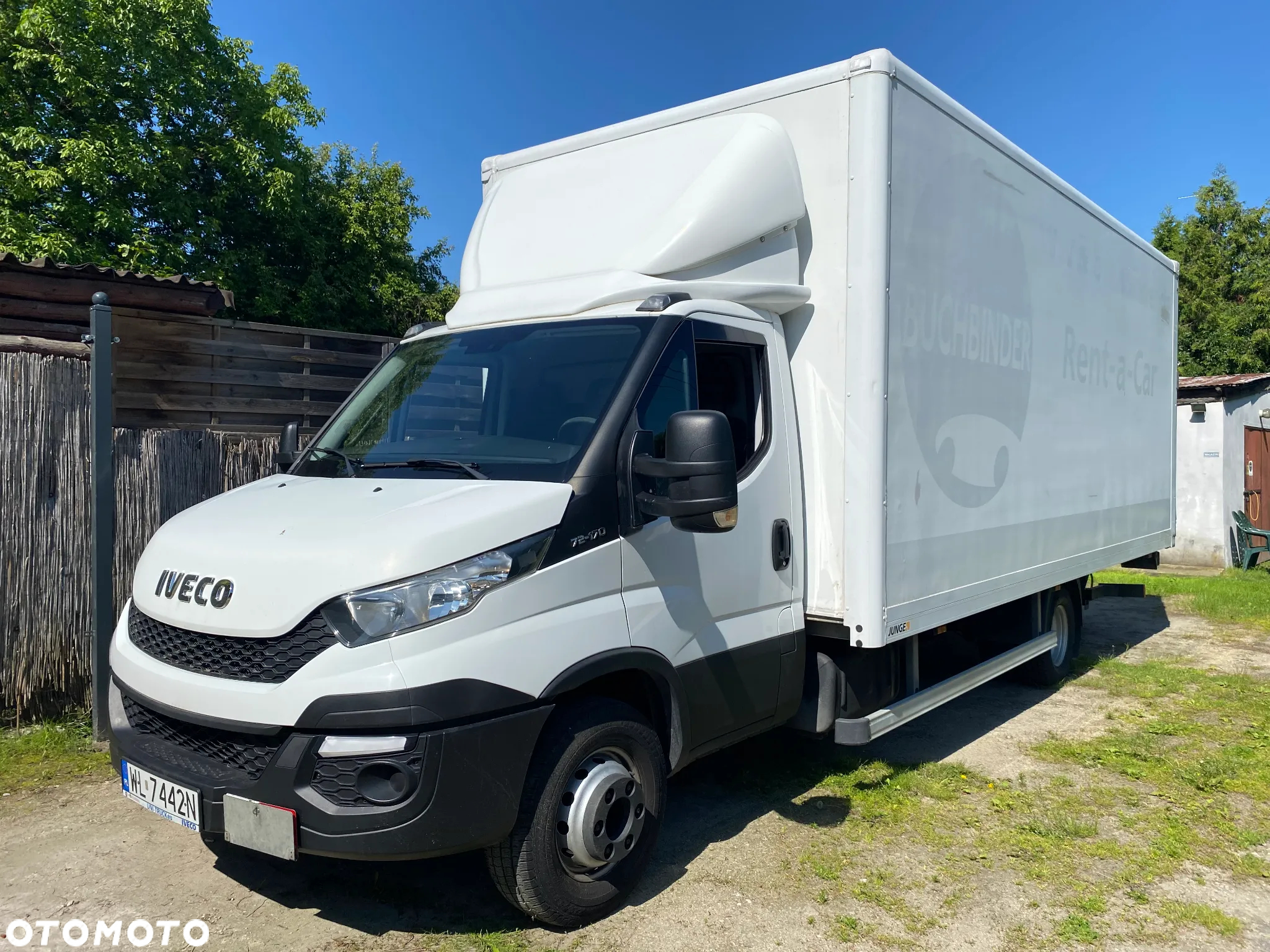 Iveco Daily 72C17, Kontener 6.08m, 2017, 15 Palet, Winda 1000KG, DMC 7.200kg kat.C 3.0 170KM - 8