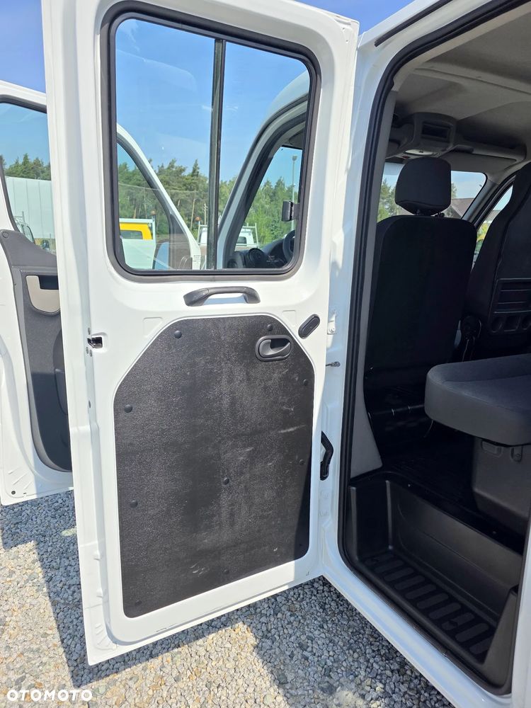 Renault MASTER 2,3 DCI 163 KONNA DOKA BRYGADÓWKA 7 OSOBOWA 3,3M SKRZYNIA KLIMA WEBASTO GWARANCJA BLIŻNIAKI DO 3,5T - 20