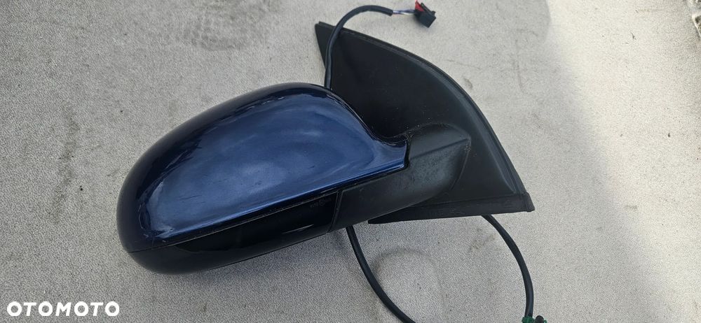 Lusterko prawe elektryczne VW Golf 5 V LD5Q 7 pin ciemny kierunek Europa - 2